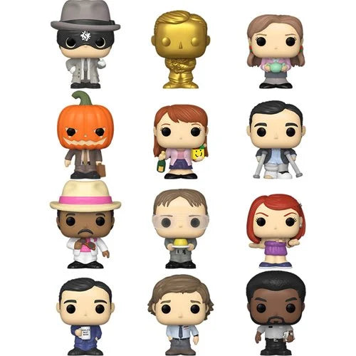 The Office Funko Bitty Pop! Mini-Figure Singles Case of 32