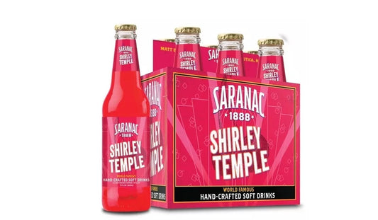 Saranac Shirley Temple Soda 1888 World Famous (6 Pack)